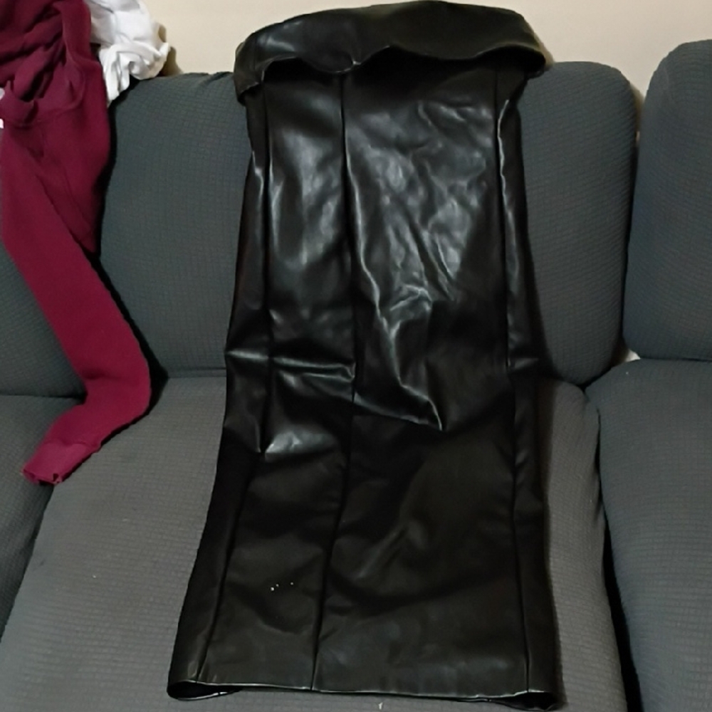 Forever 21 Black Strapless Dress